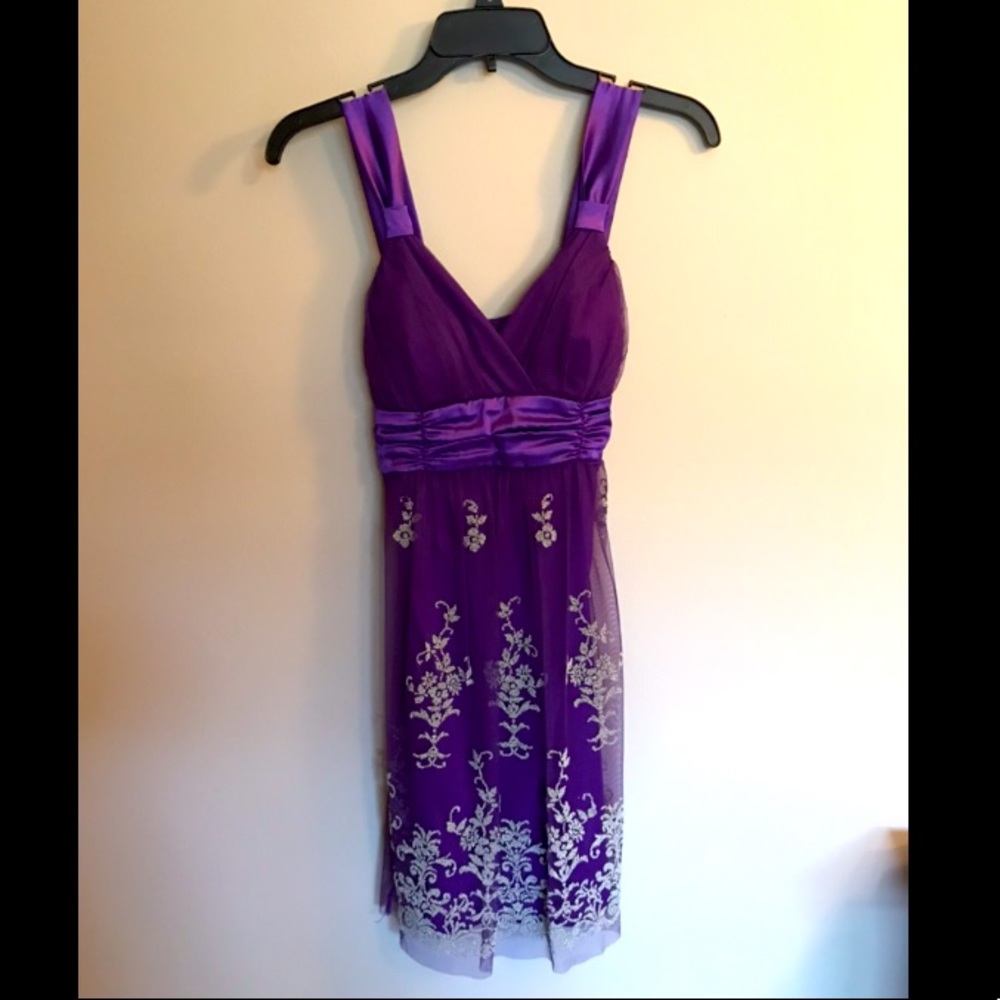 Purple dress